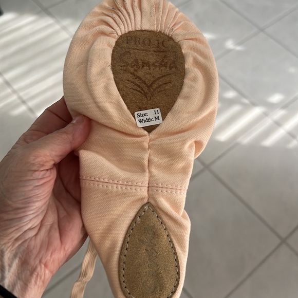 Sansha Pro 1C Pink Ballet Slippers - Picture 2 of 5
